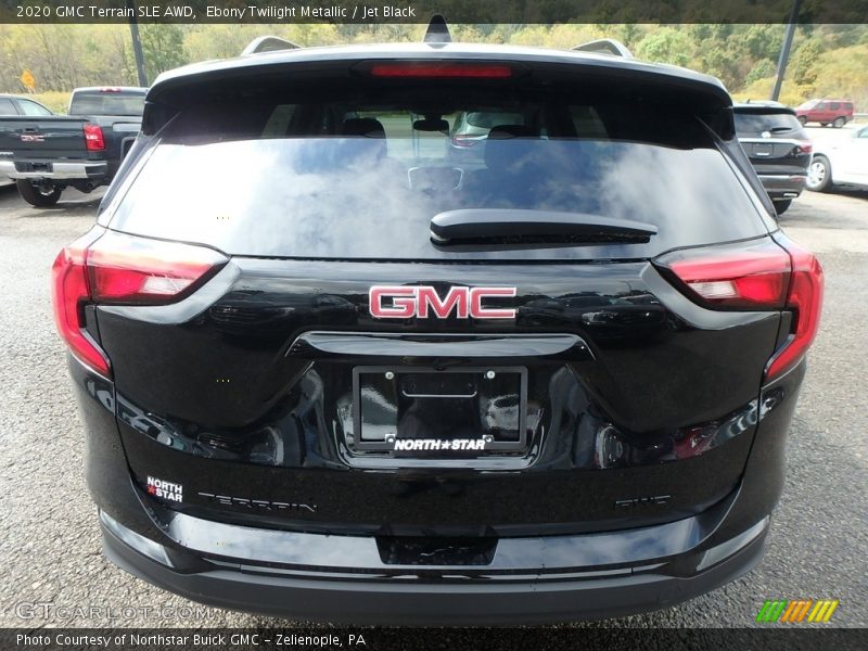 Ebony Twilight Metallic / Jet Black 2020 GMC Terrain SLE AWD