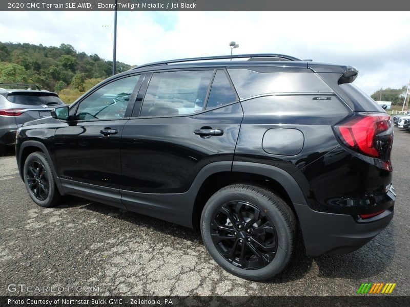 Ebony Twilight Metallic / Jet Black 2020 GMC Terrain SLE AWD