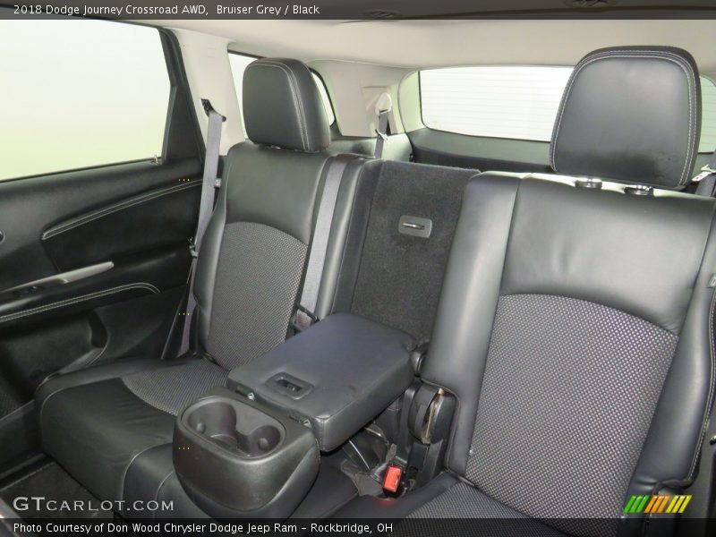 Bruiser Grey / Black 2018 Dodge Journey Crossroad AWD