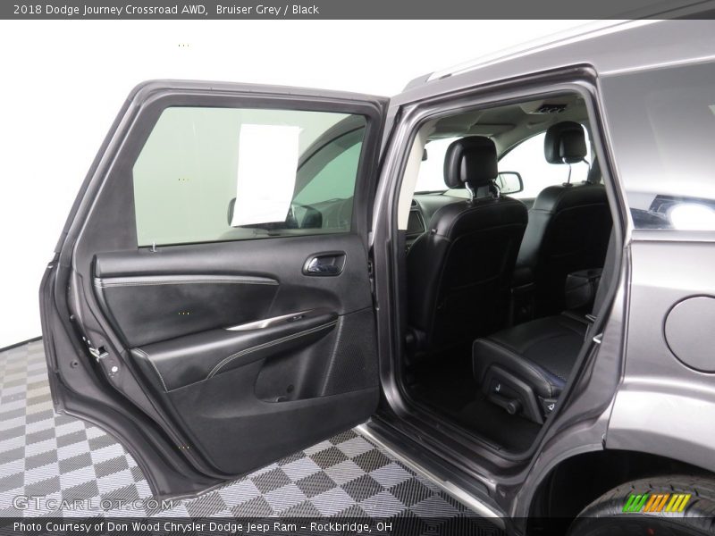Bruiser Grey / Black 2018 Dodge Journey Crossroad AWD