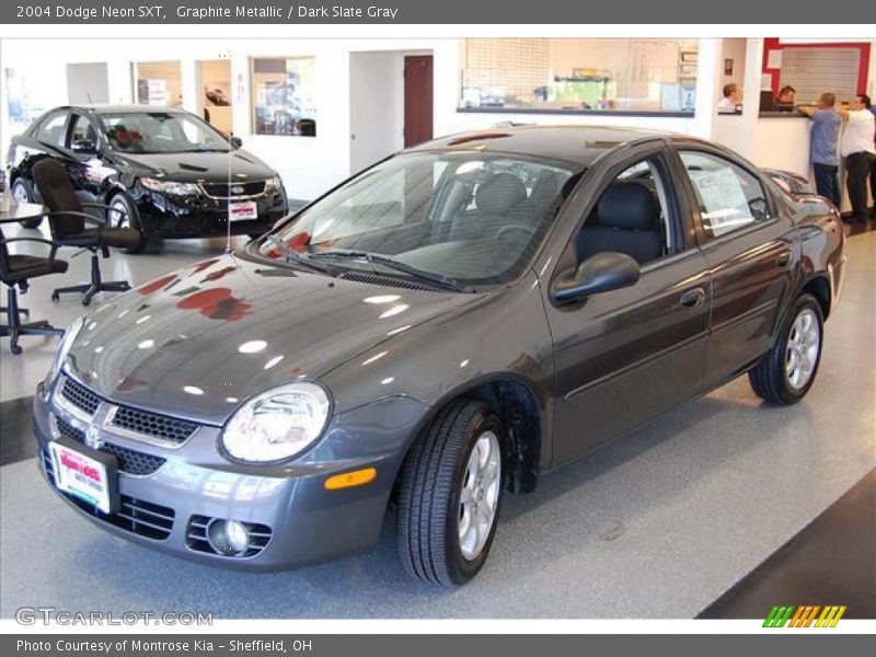Graphite Metallic / Dark Slate Gray 2004 Dodge Neon SXT
