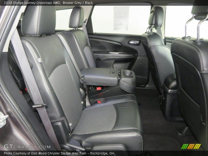 Bruiser Grey / Black 2018 Dodge Journey Crossroad AWD