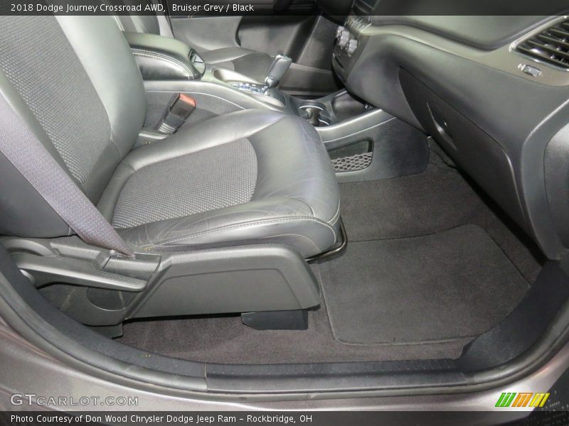 Bruiser Grey / Black 2018 Dodge Journey Crossroad AWD