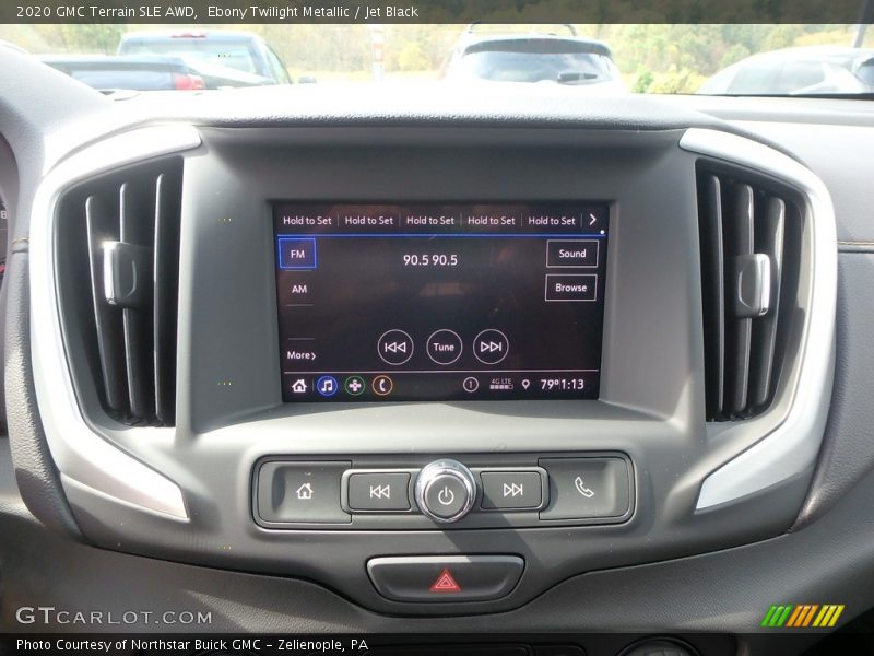 Ebony Twilight Metallic / Jet Black 2020 GMC Terrain SLE AWD
