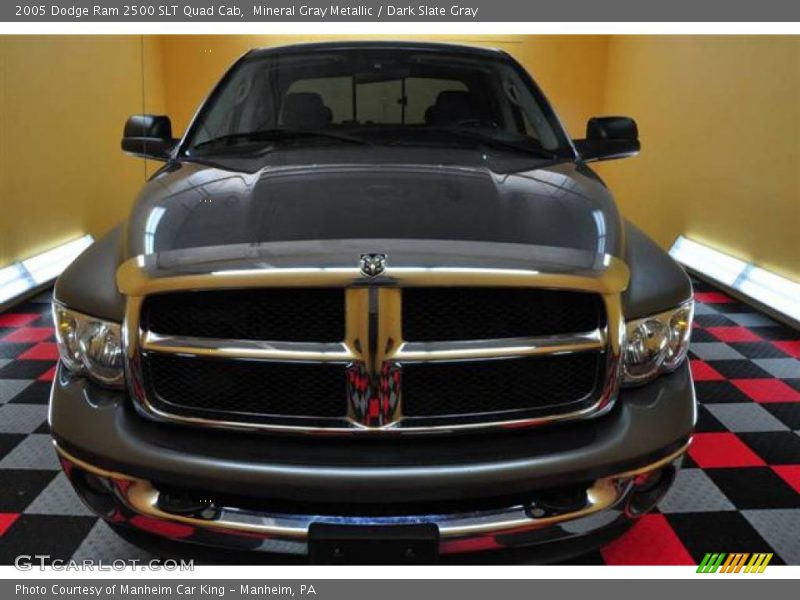 Mineral Gray Metallic / Dark Slate Gray 2005 Dodge Ram 2500 SLT Quad Cab