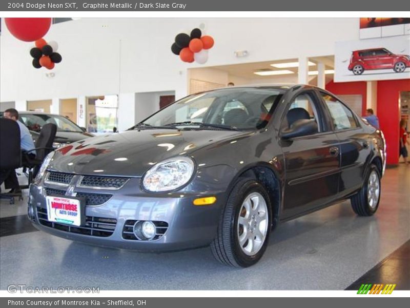 Graphite Metallic / Dark Slate Gray 2004 Dodge Neon SXT