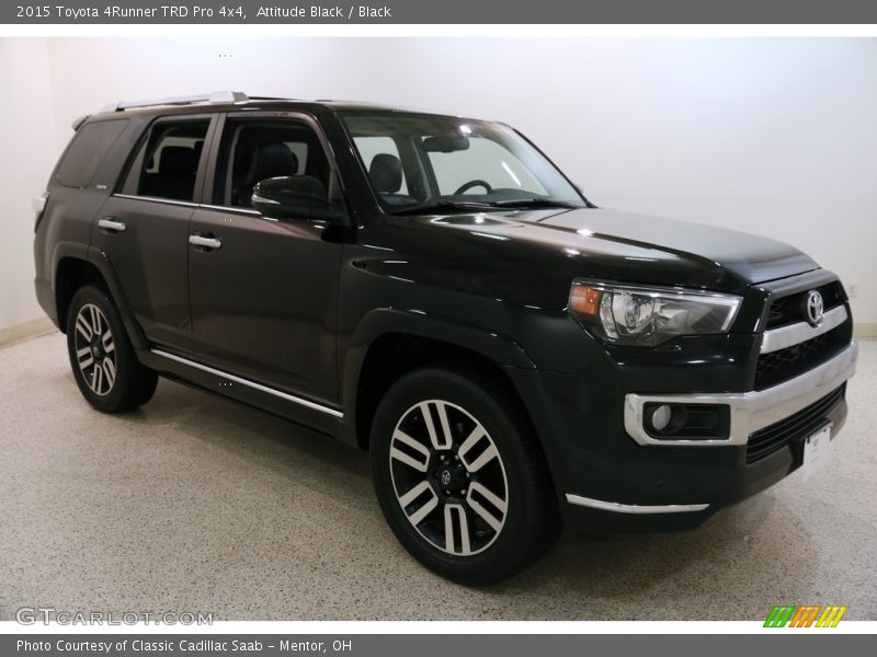 Attitude Black / Black 2015 Toyota 4Runner TRD Pro 4x4