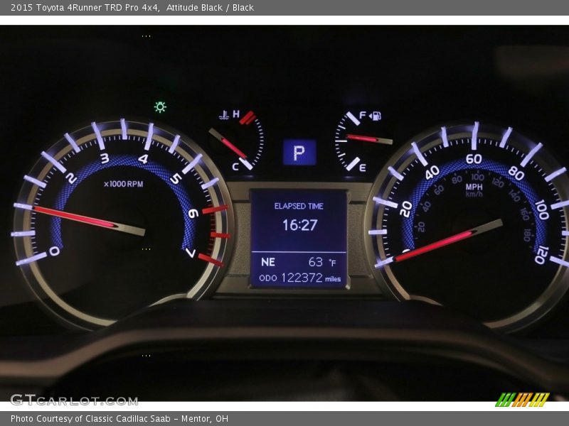 Attitude Black / Black 2015 Toyota 4Runner TRD Pro 4x4