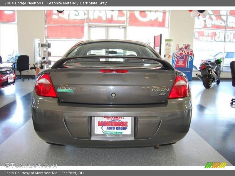 Graphite Metallic / Dark Slate Gray 2004 Dodge Neon SXT