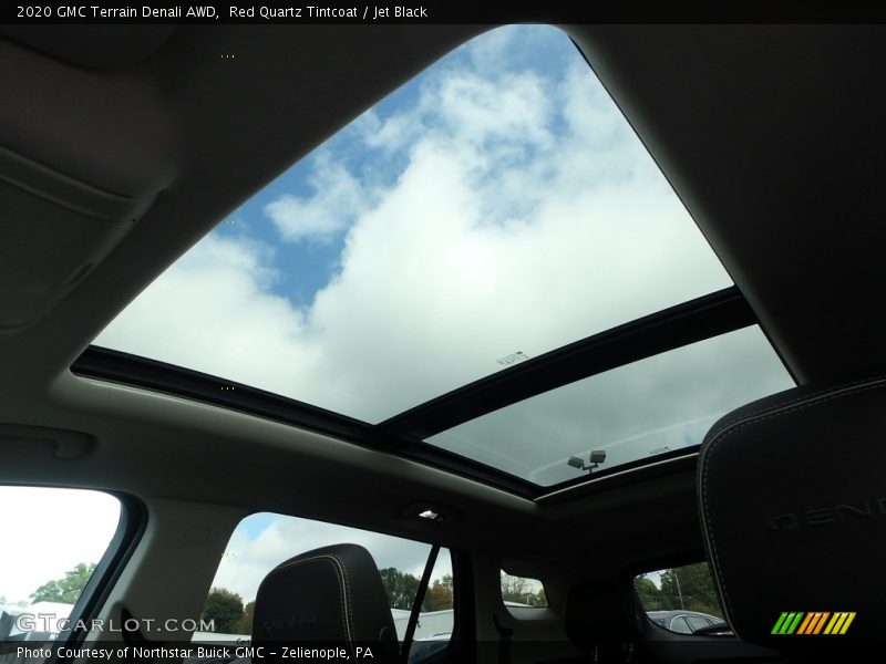 Red Quartz Tintcoat / Jet Black 2020 GMC Terrain Denali AWD