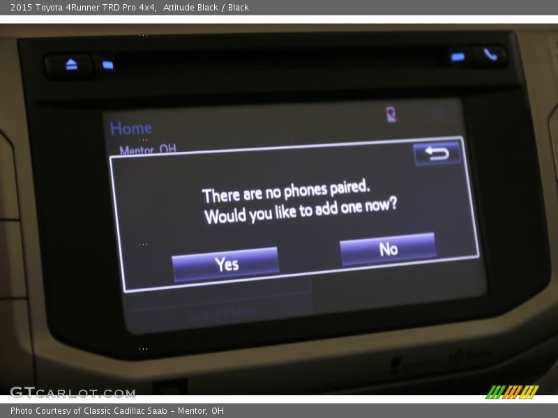 Attitude Black / Black 2015 Toyota 4Runner TRD Pro 4x4