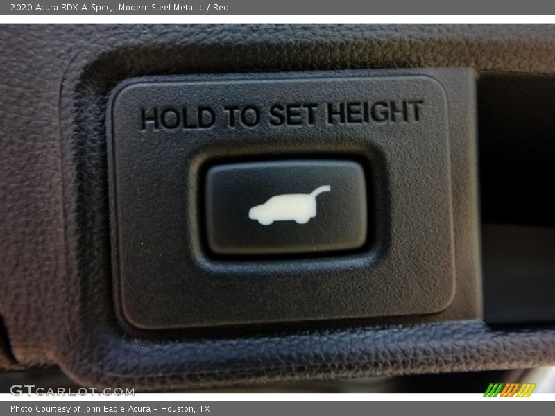 Modern Steel Metallic / Red 2020 Acura RDX A-Spec