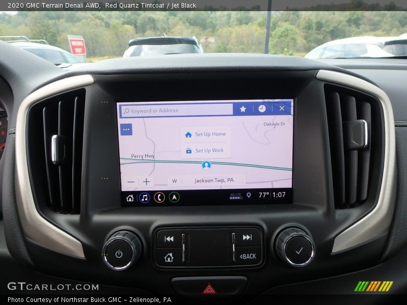 Navigation of 2020 Terrain Denali AWD
