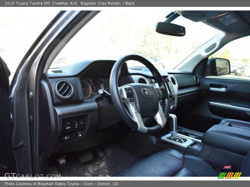 Magnetic Gray Metallic / Black 2016 Toyota Tundra SR5 CrewMax 4x4