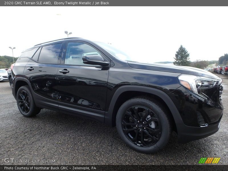 Ebony Twilight Metallic / Jet Black 2020 GMC Terrain SLE AWD