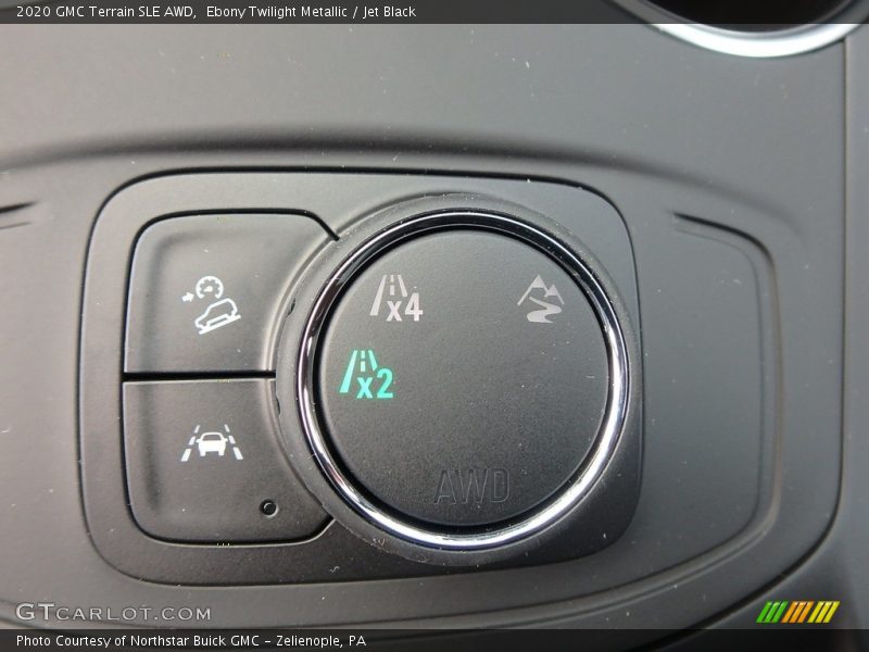 Ebony Twilight Metallic / Jet Black 2020 GMC Terrain SLE AWD