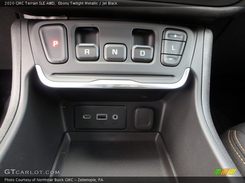 Ebony Twilight Metallic / Jet Black 2020 GMC Terrain SLE AWD