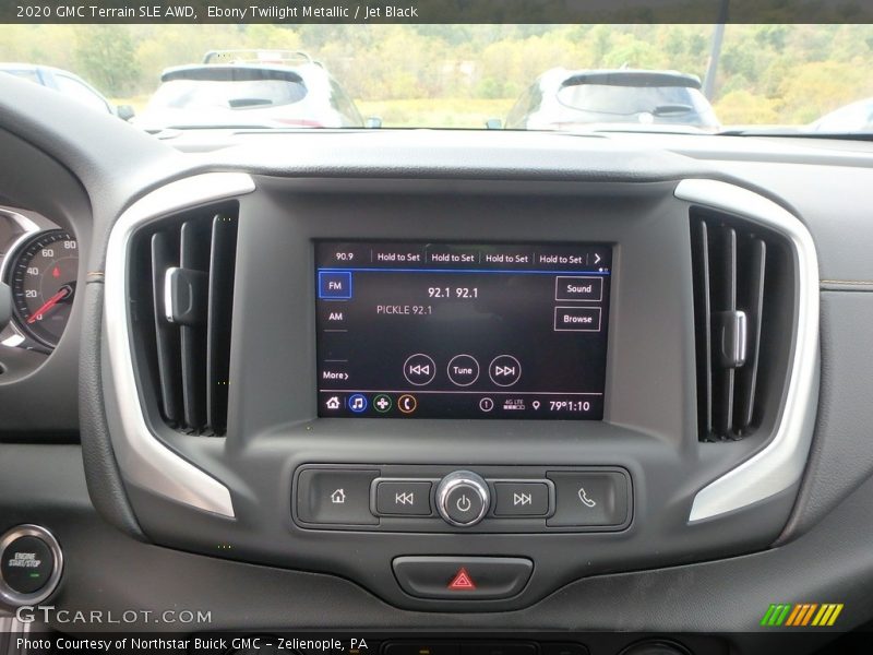 Ebony Twilight Metallic / Jet Black 2020 GMC Terrain SLE AWD