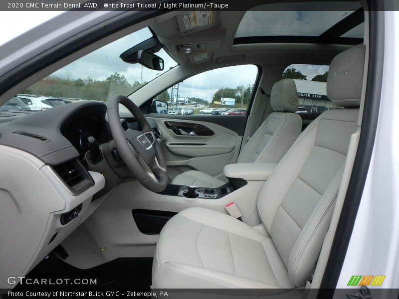  2020 Terrain Denali AWD Light Platinum/­Taupe Interior