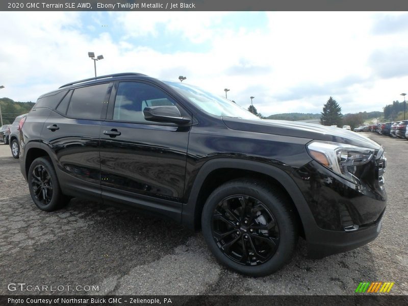 Ebony Twilight Metallic / Jet Black 2020 GMC Terrain SLE AWD