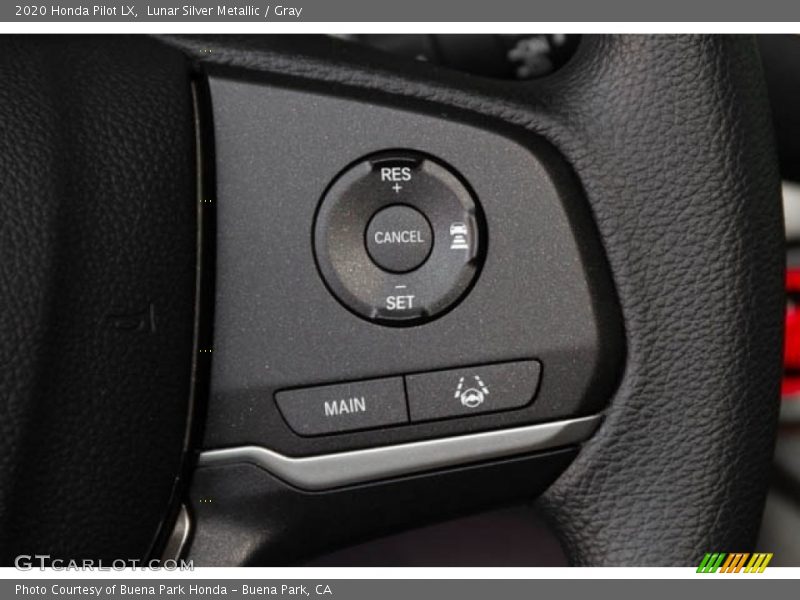 Lunar Silver Metallic / Gray 2020 Honda Pilot LX