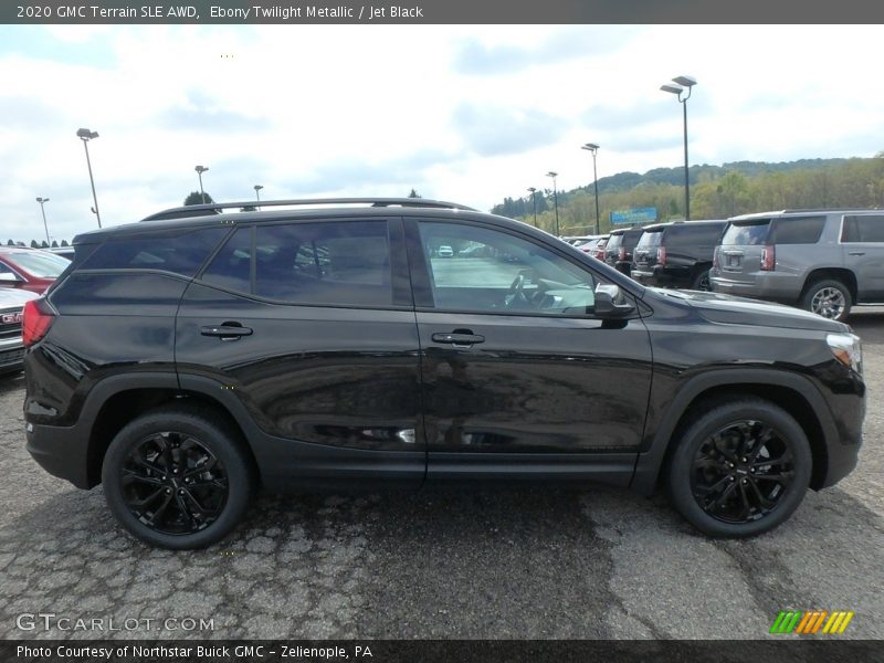 Ebony Twilight Metallic / Jet Black 2020 GMC Terrain SLE AWD