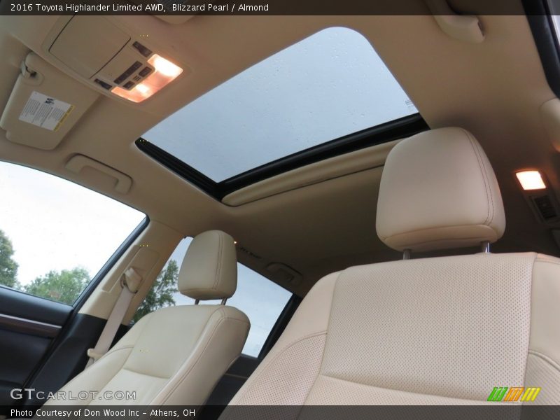Blizzard Pearl / Almond 2016 Toyota Highlander Limited AWD