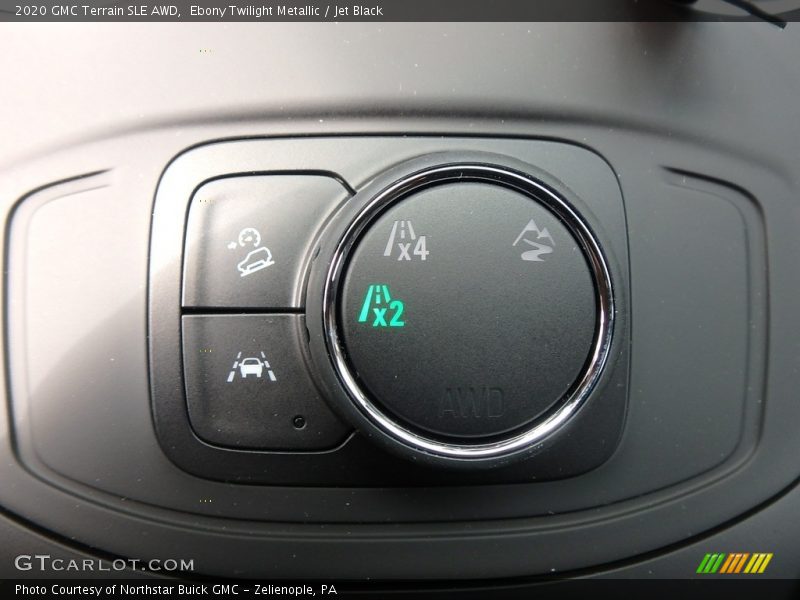 Ebony Twilight Metallic / Jet Black 2020 GMC Terrain SLE AWD