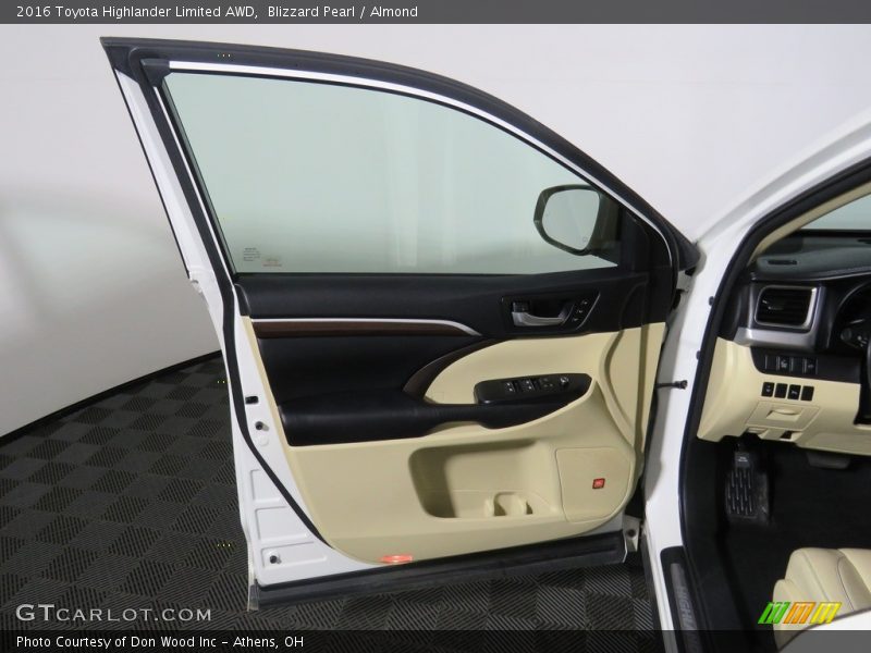 Blizzard Pearl / Almond 2016 Toyota Highlander Limited AWD