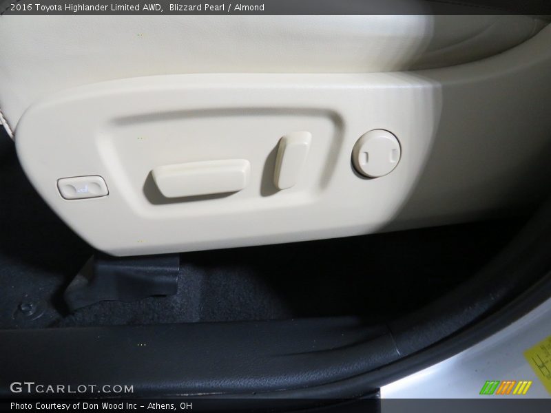 Blizzard Pearl / Almond 2016 Toyota Highlander Limited AWD