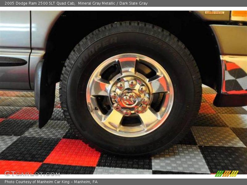 Mineral Gray Metallic / Dark Slate Gray 2005 Dodge Ram 2500 SLT Quad Cab