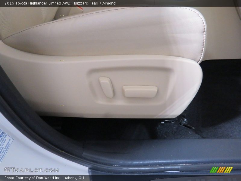 Blizzard Pearl / Almond 2016 Toyota Highlander Limited AWD