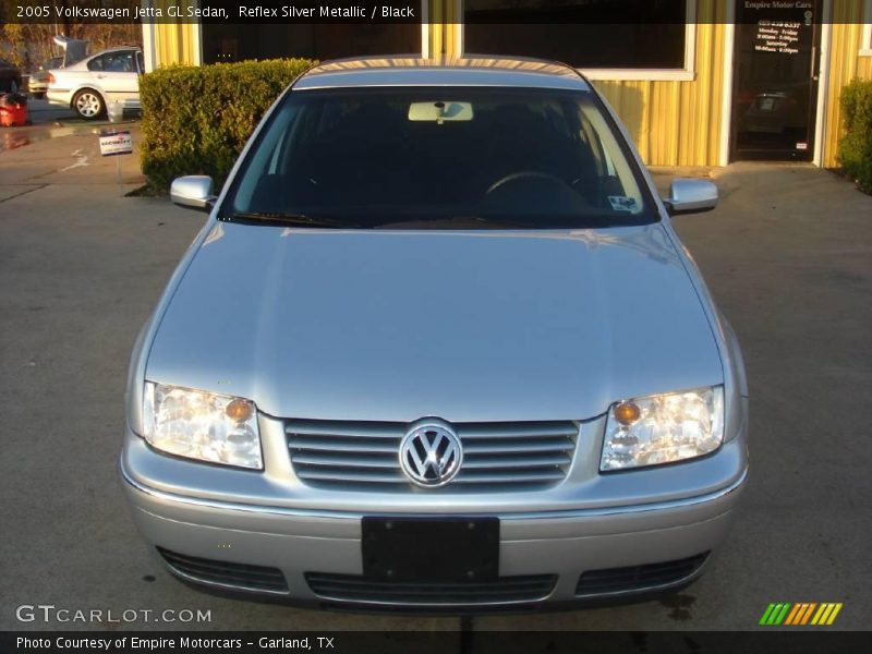 Reflex Silver Metallic / Black 2005 Volkswagen Jetta GL Sedan