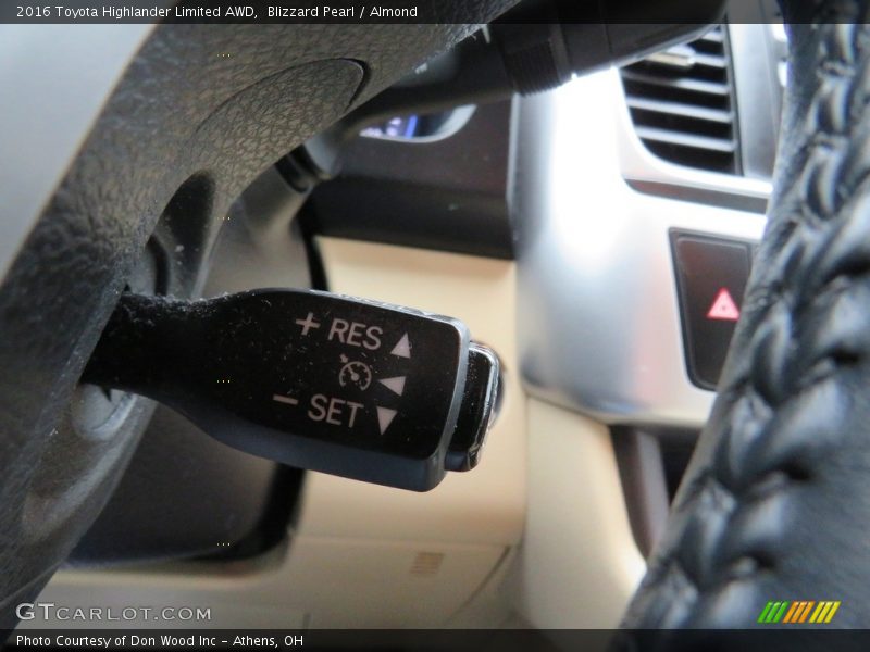 Blizzard Pearl / Almond 2016 Toyota Highlander Limited AWD