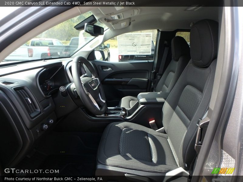 Front Seat of 2020 Canyon SLE Extended Cab 4WD