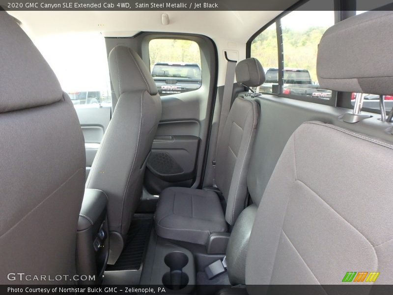 Rear Seat of 2020 Canyon SLE Extended Cab 4WD