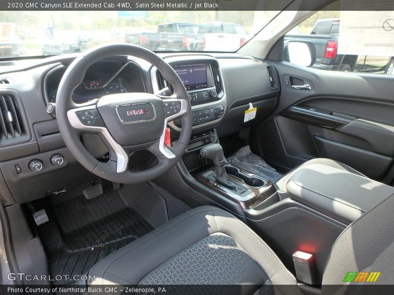  2020 Canyon SLE Extended Cab 4WD Jet Black Interior