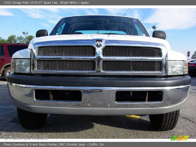 Bright White / Agate 2002 Dodge Ram 2500 ST Quad Cab