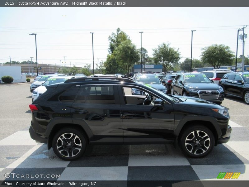 Midnight Black Metallic / Black 2019 Toyota RAV4 Adventure AWD