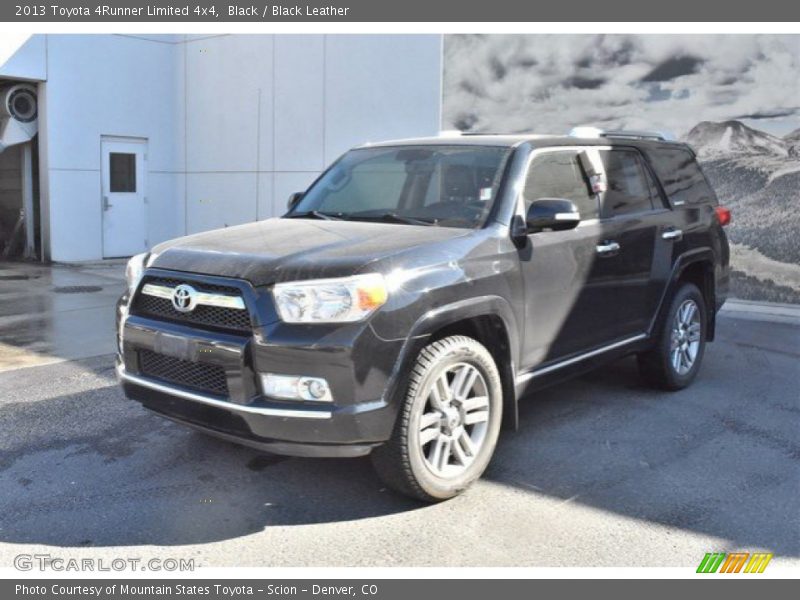 Black / Black Leather 2013 Toyota 4Runner Limited 4x4