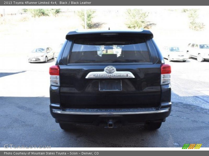 Black / Black Leather 2013 Toyota 4Runner Limited 4x4