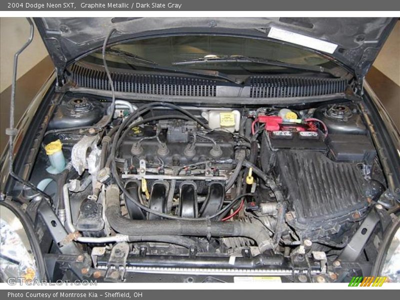 Graphite Metallic / Dark Slate Gray 2004 Dodge Neon SXT