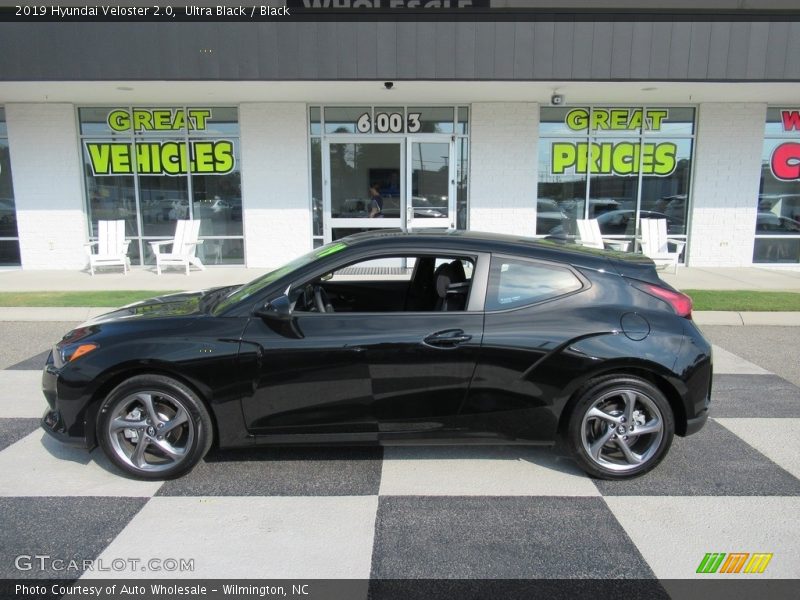 Ultra Black / Black 2019 Hyundai Veloster 2.0
