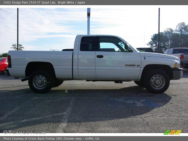 Bright White / Agate 2002 Dodge Ram 2500 ST Quad Cab