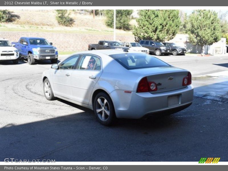 Silver Ice Metallic / Ebony 2012 Chevrolet Malibu LT