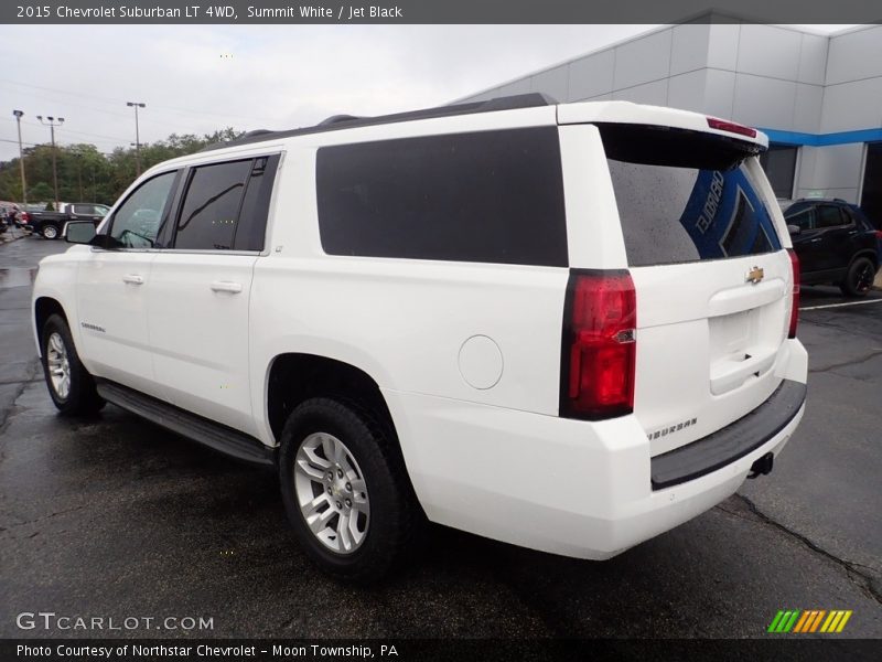 Summit White / Jet Black 2015 Chevrolet Suburban LT 4WD