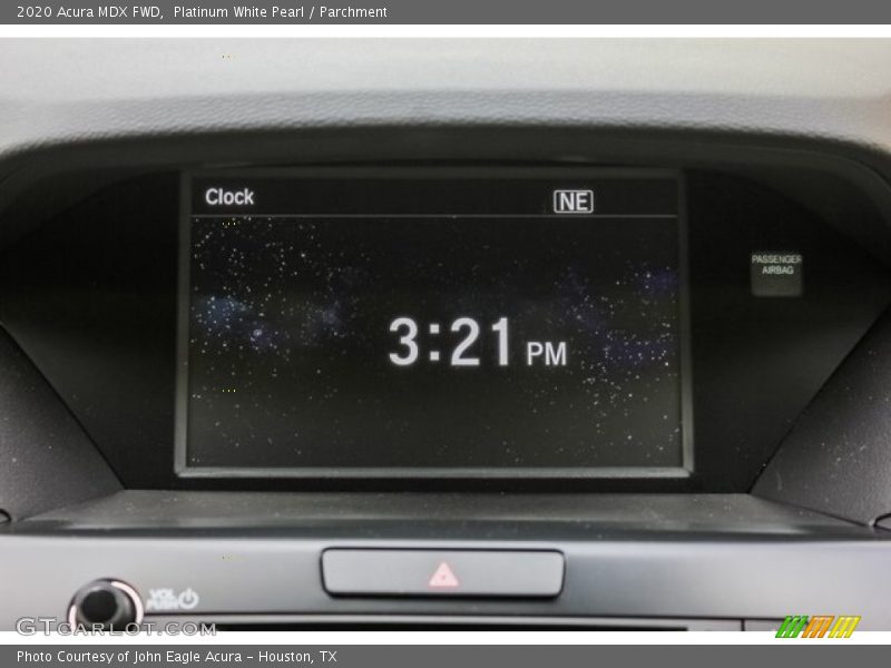 Platinum White Pearl / Parchment 2020 Acura MDX FWD