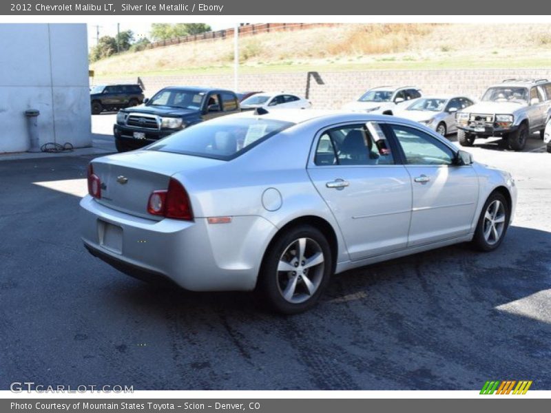 Silver Ice Metallic / Ebony 2012 Chevrolet Malibu LT