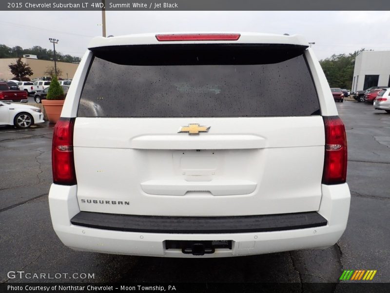 Summit White / Jet Black 2015 Chevrolet Suburban LT 4WD