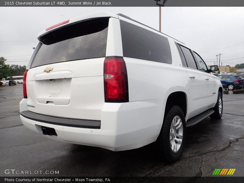 Summit White / Jet Black 2015 Chevrolet Suburban LT 4WD